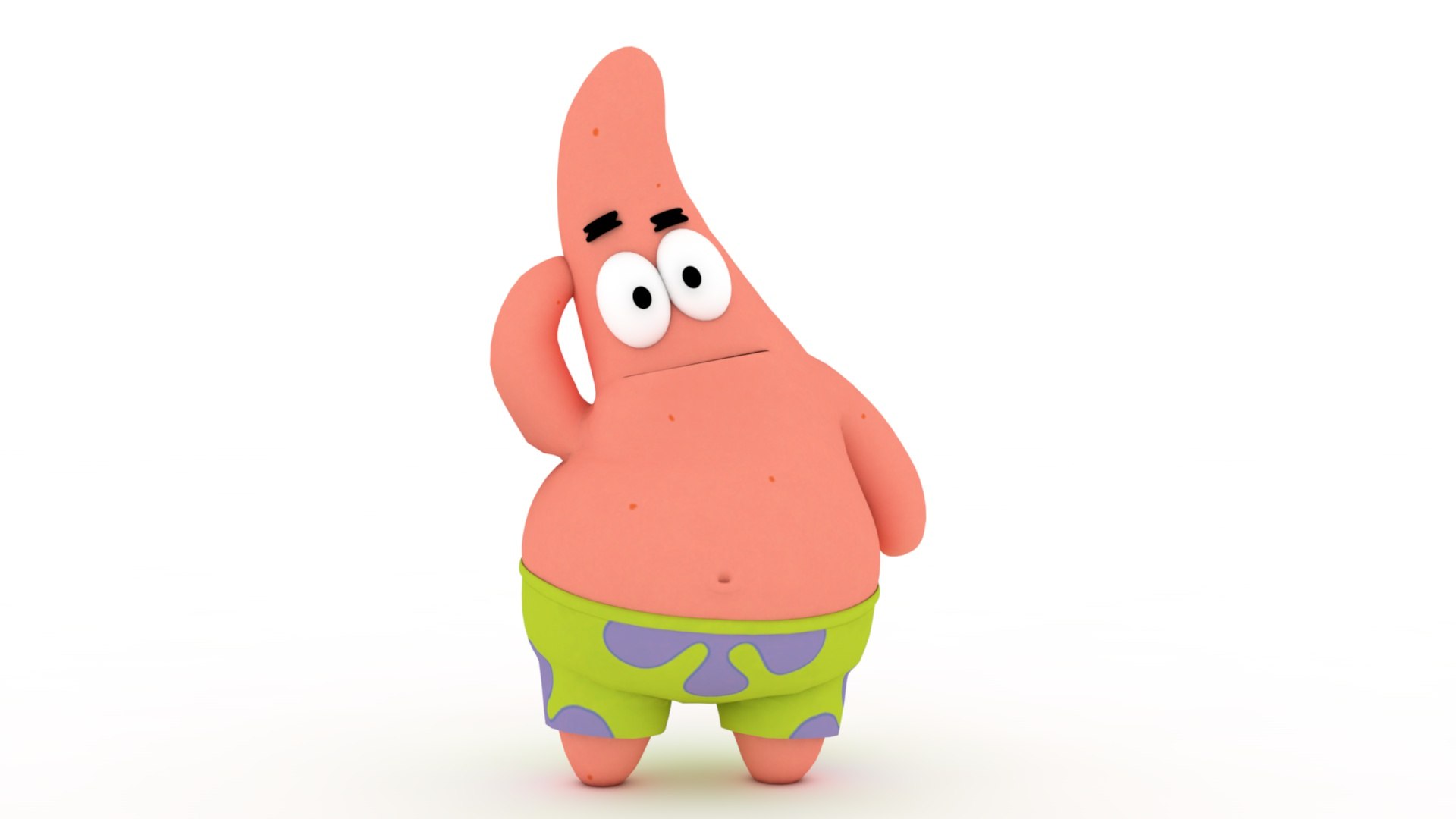 3D Patrick Rigged And Animated Model - TurboSquid 2336986