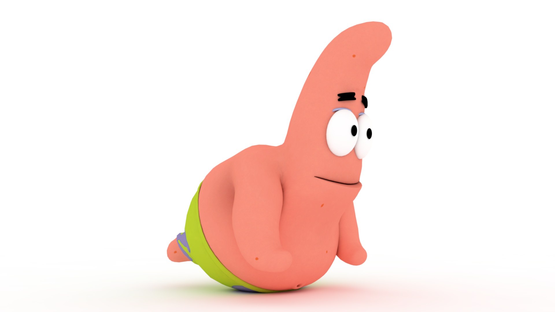3D Patrick Rigged And Animated Model - TurboSquid 2336986
