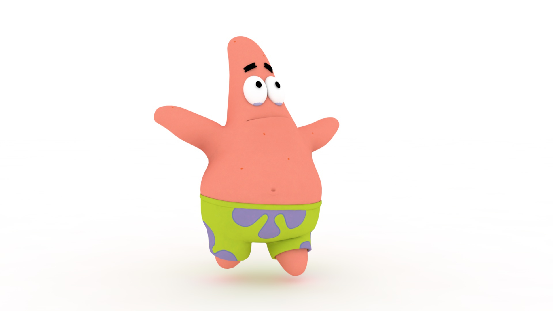 3D Patrick Rigged And Animated Model - TurboSquid 2336986