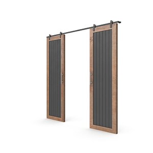 3D model sliding door