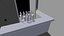 Wine glass with bar