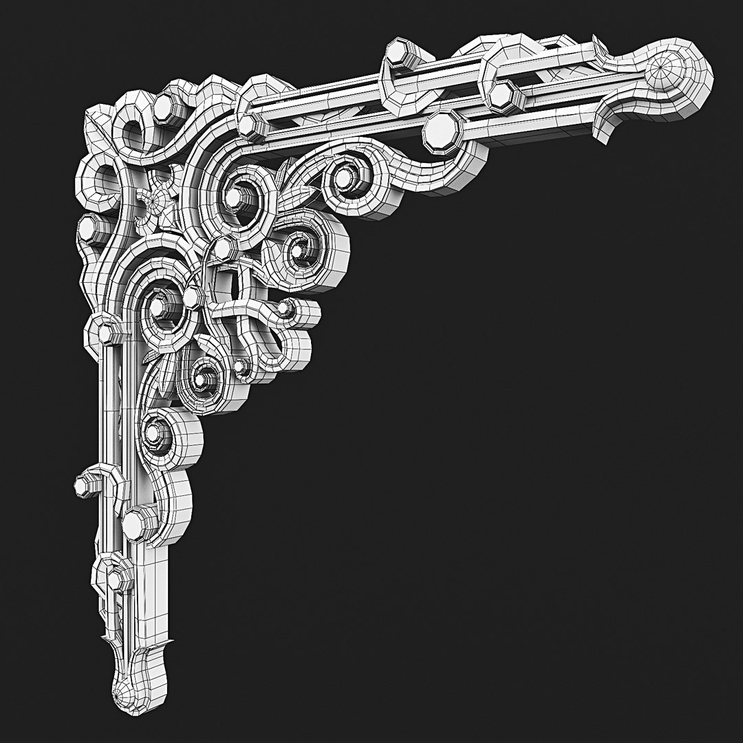 Corner Element 3d Model
