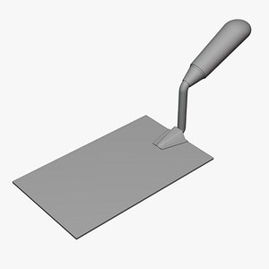 Finishing Trowel - Geometry Only No Textures No Materials