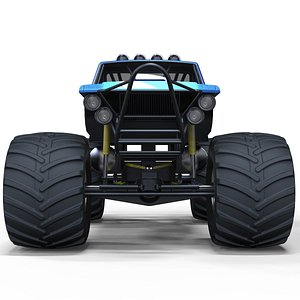 monster truck 3D model