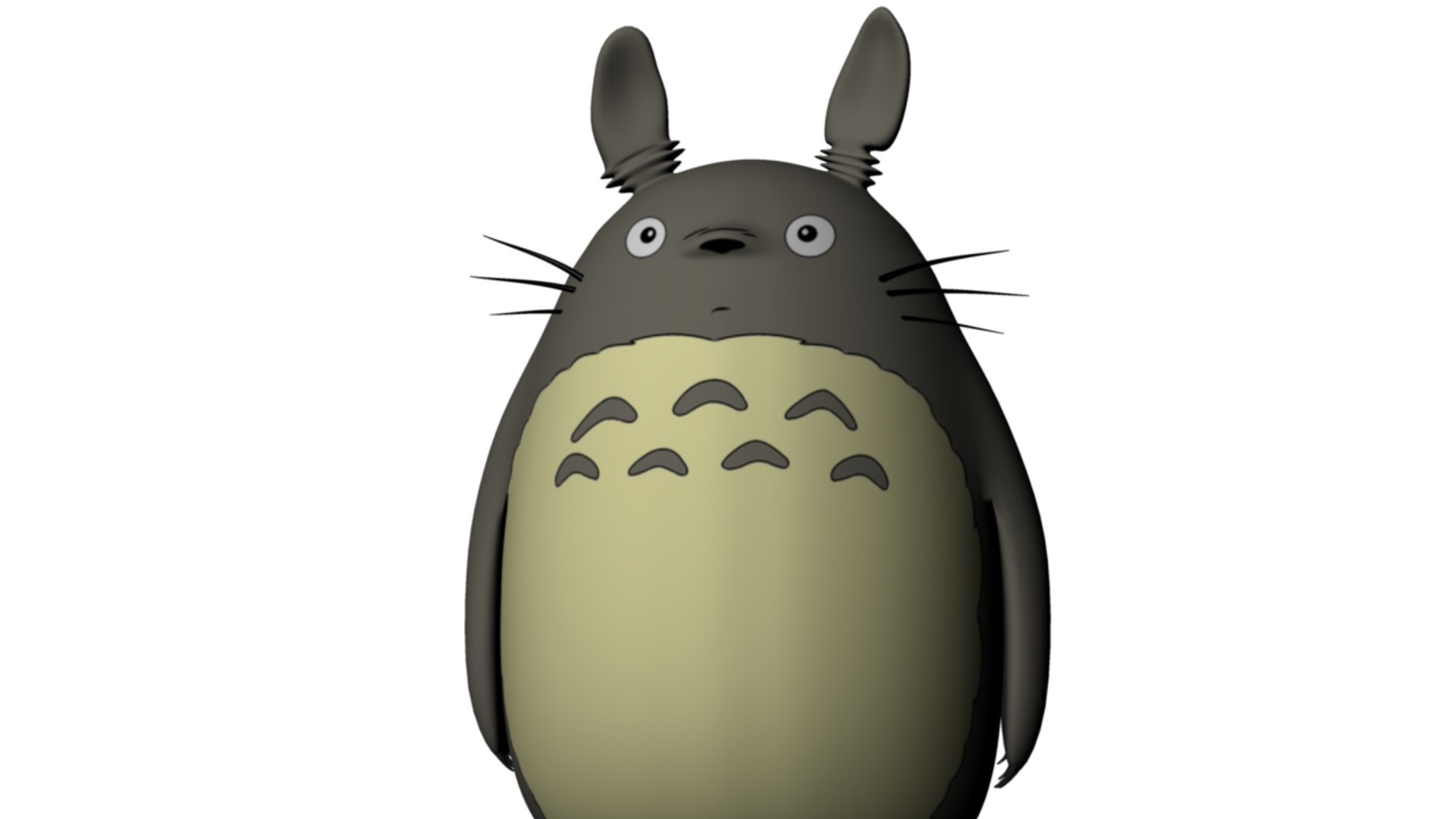 トトロ3Dモデル - TurboSquid 1277521