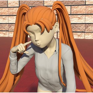 3d model manga