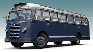 Ikarus 30 Hungarian City Bus 1951