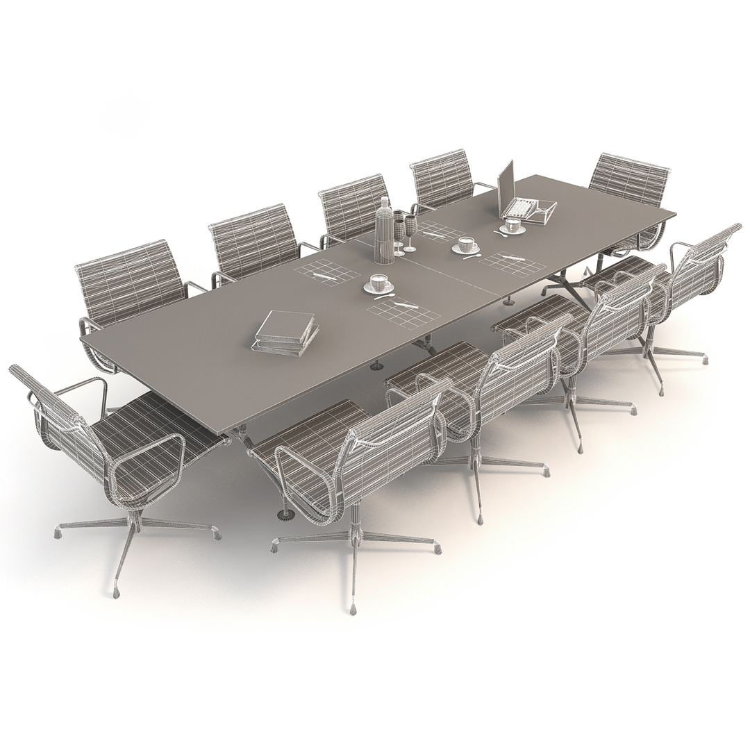 3d model conference table
