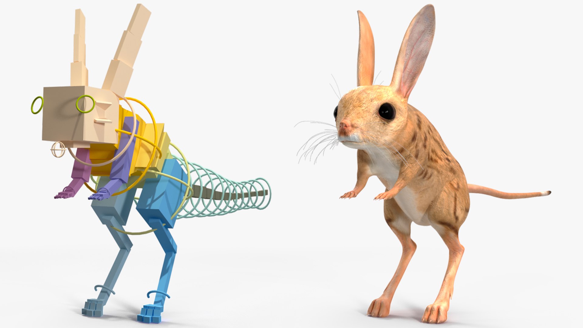 Desert Jerboa Rigged 3D - TurboSquid 2199214