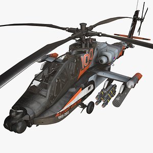 Apache AH-64D Netherlands Static --3--