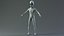 Grey Alien PBR Rigged