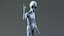 Grey Alien PBR Rigged