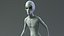 Grey Alien PBR Rigged