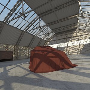 warehouse hangar interior max