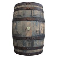 Wooden Whisky Barrel