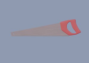 3D model metallic handle