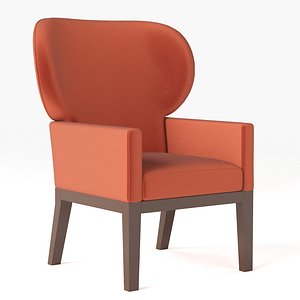 Jiun Ho - Kasba Wing Chair & Ottoman CH-05-106