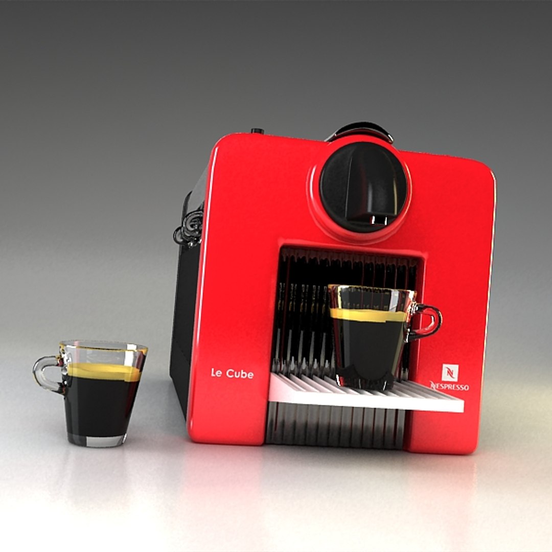 nespresso cube coffee maker 3ds