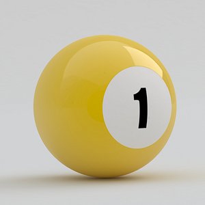 3D Pool Snooker Ball 1