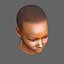 Femme africaine en tête de jeu prête