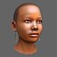 Femme africaine en tête de jeu prête
