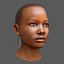 Femme africaine en tête de jeu prête