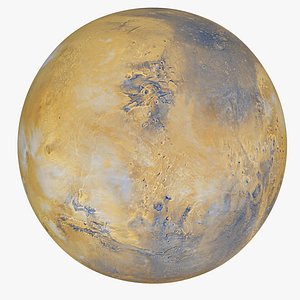 mars planet 3d model