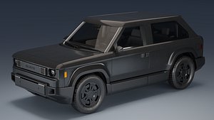 Slate Truck Fastback SUV The Profesional 2027 3D Model