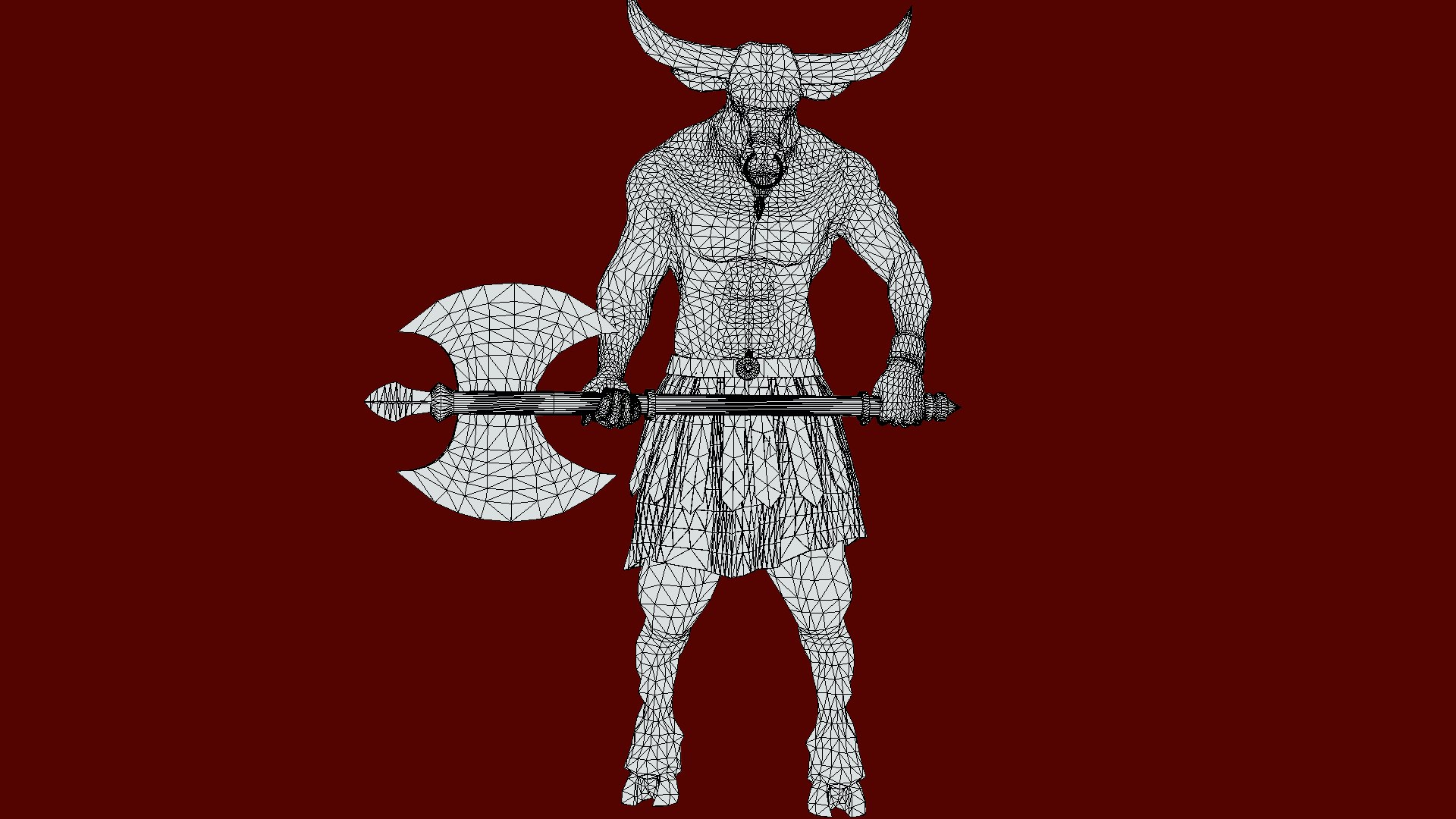 Minotaur 3D Model - TurboSquid 2064892