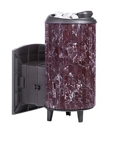 Sauna Stove Atmosphere XL lamellas Rosso Levanto