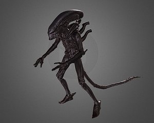3D scan alien xenomorph