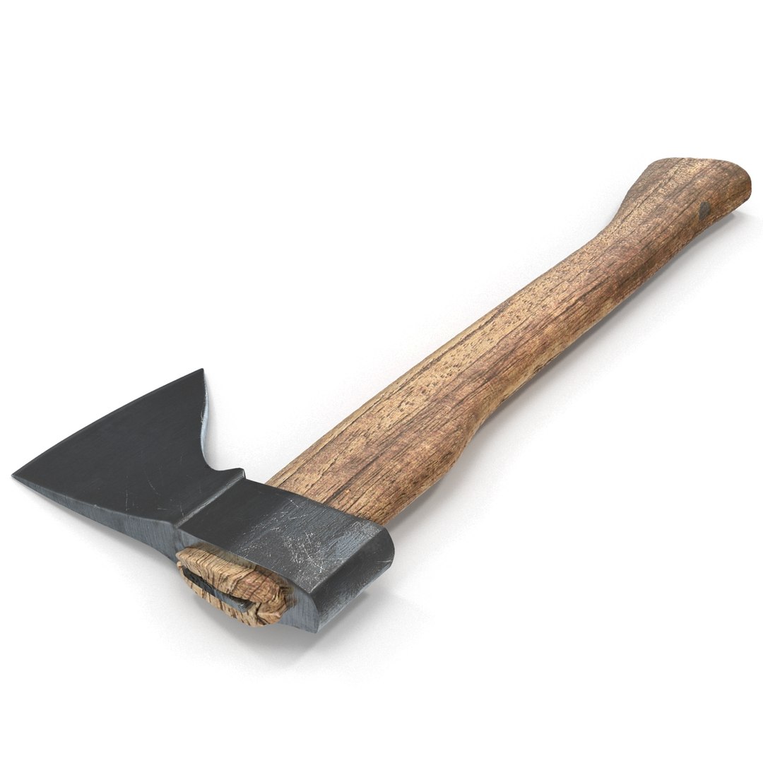 3d Old Hatchet Model