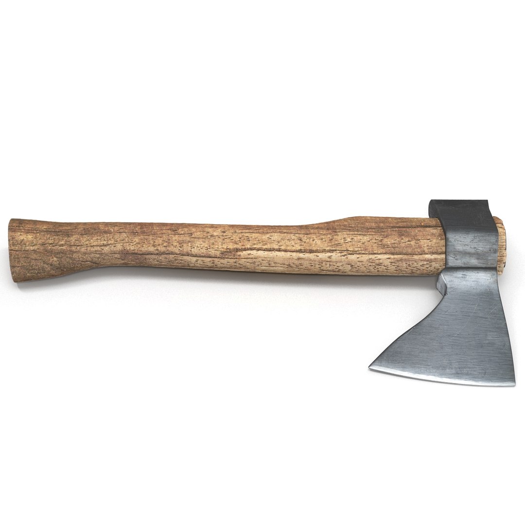 3d Old Hatchet Model