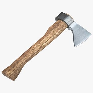 Old Hatchet 3D Model