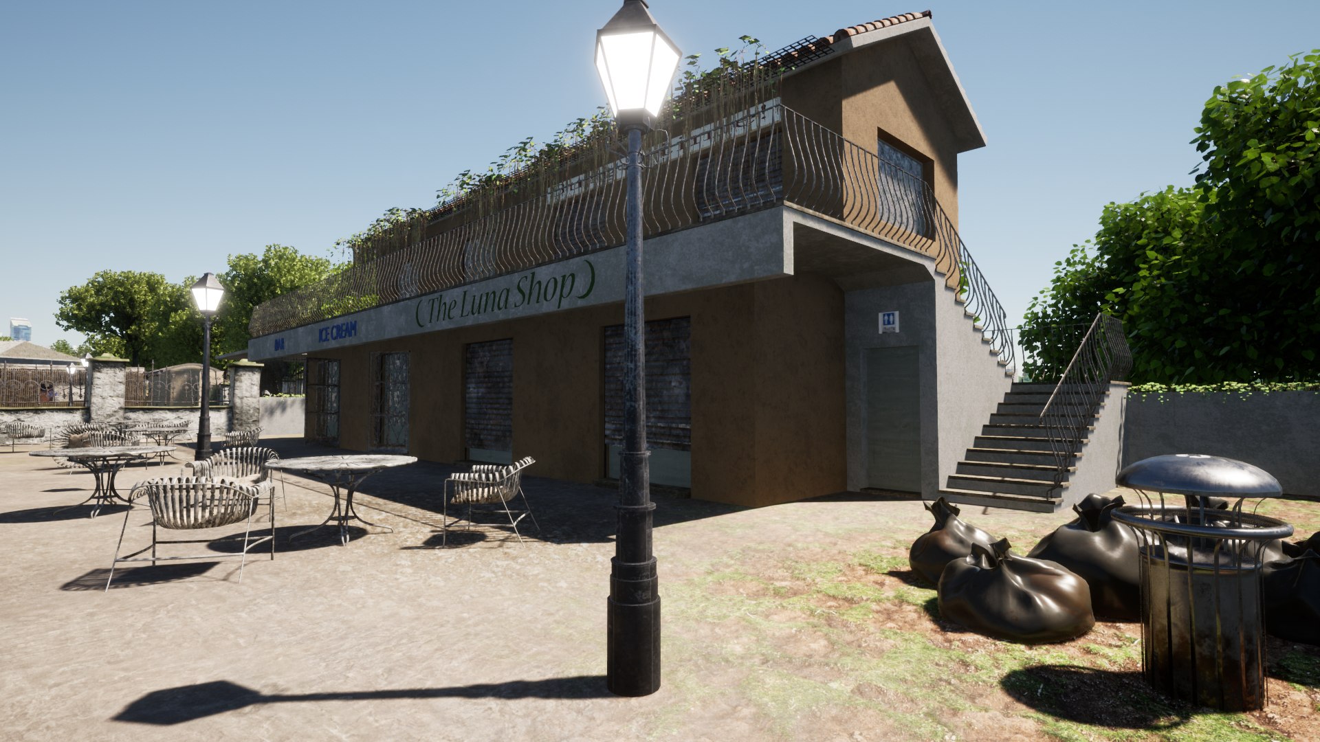 Abandoned Zoo Model - TurboSquid 2297389