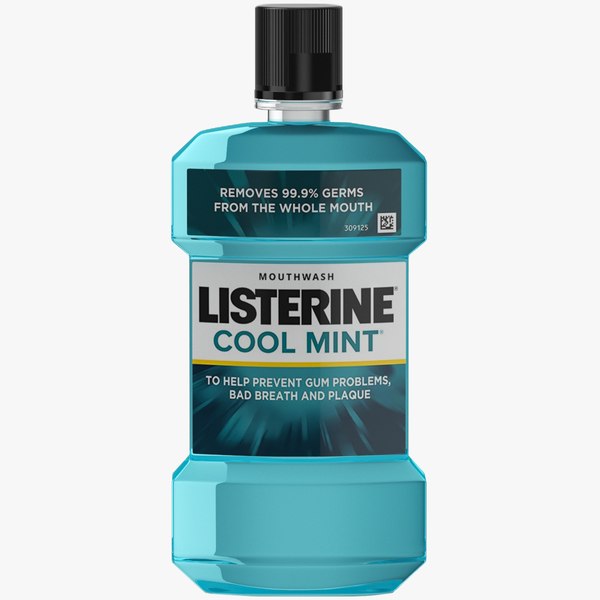 mouthwash bottle 3D model