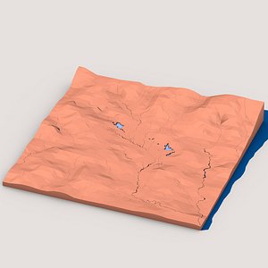 Low Poly Fantasy Landscape Terrain