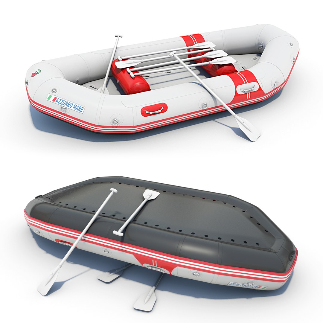 3ds Inflatable River Raft