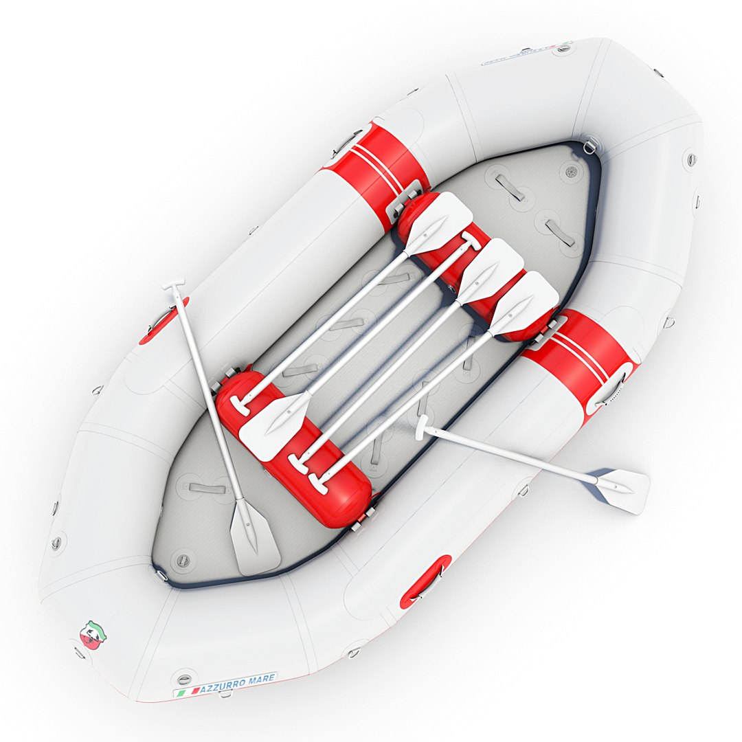 3ds Inflatable River Raft