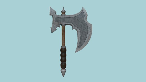 10 Medieval Battle Axe Collection - Fantasy Weaponry 3D - TurboSquid ...