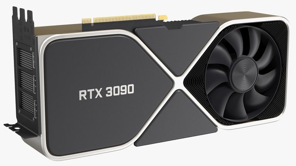 Nvidia GeForce RTX3090ファウンダーズエディション3Dモデル - TurboSquid 1642205
