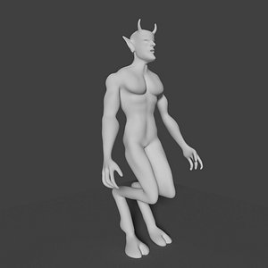 satyr 3d model