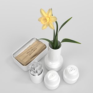 blender set tongana acapulco 3D model