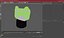 Console Controller 3D Lamp Green