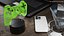 Console Controller 3D Lamp Green