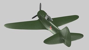 la-5 lavochkin fighter 3D