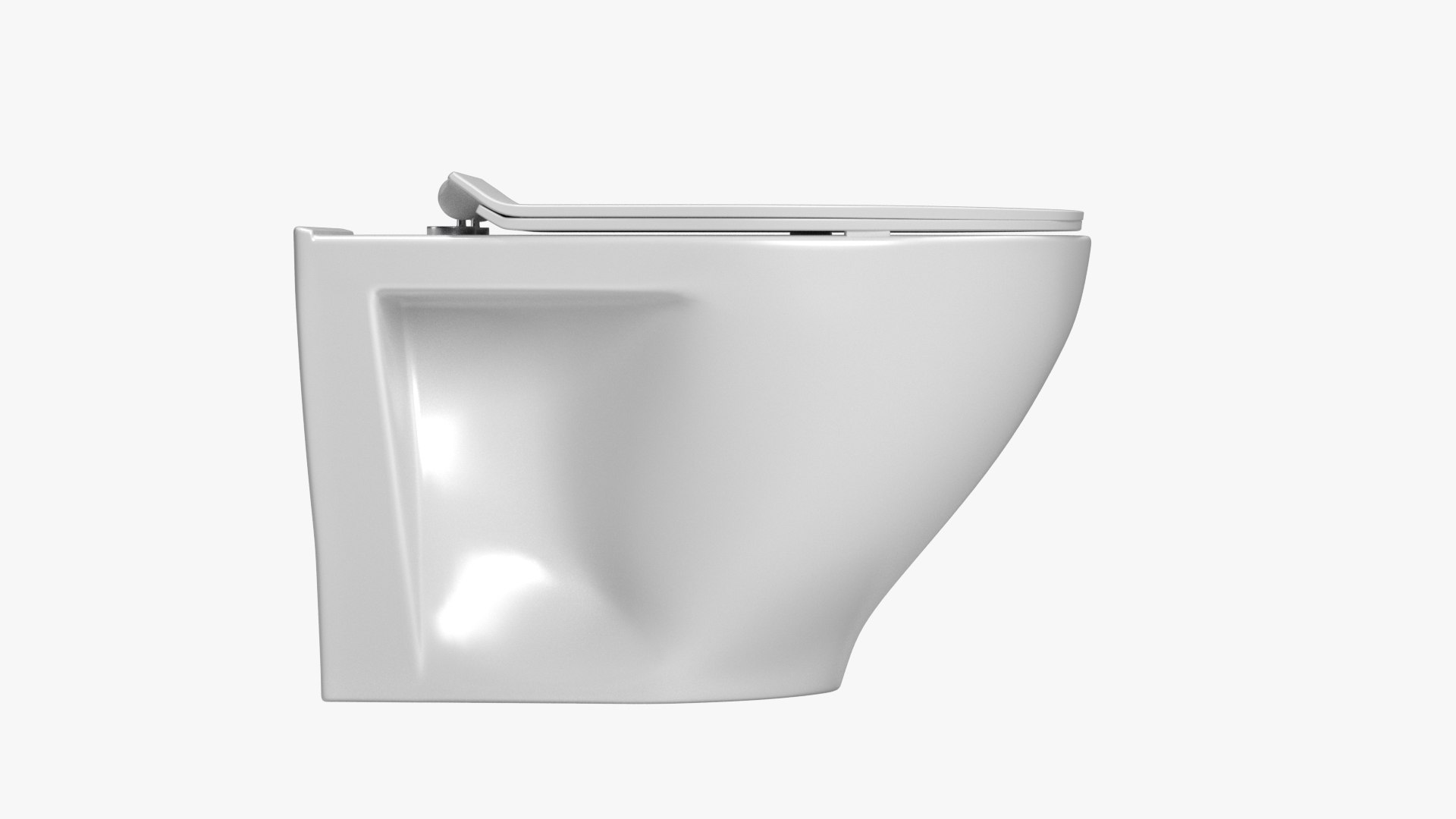 Toilet compact model - TurboSquid 2069774