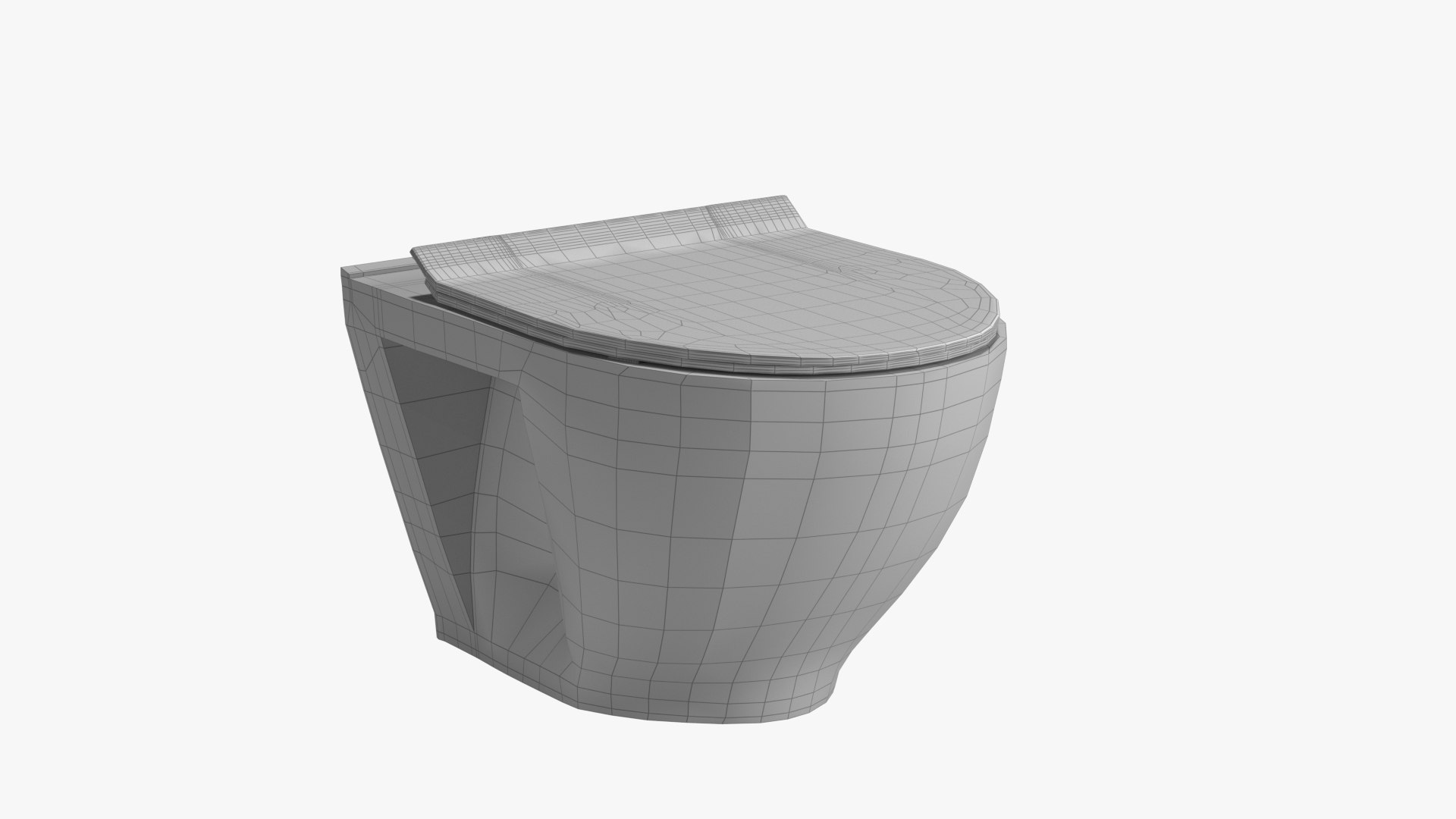 Toilet compact model - TurboSquid 2069774