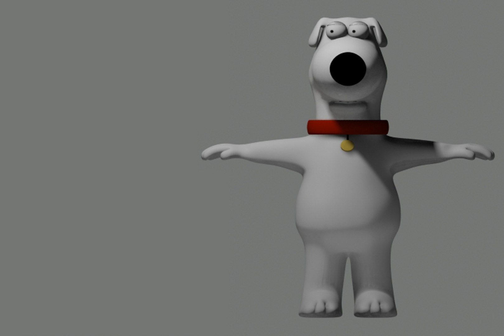 Free Brian Griffin Family Guy 3d Model