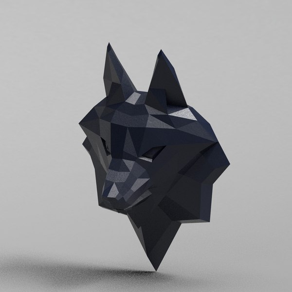 3D print fox head - TurboSquid 1676671